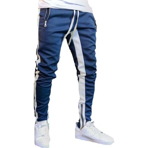 2021Spring and Autumn New Mens Sports Pants Fitness Foot Pants Running Sports Casual Trousers Sweatpants for Men Mens Clothing