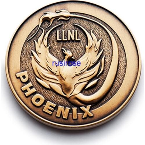 Phoenix commemorative COINS,Phoenix double coin customization