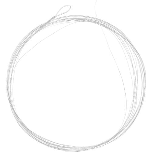 9ft 5PCS 3X/5X/6X Tapered Leader with Loop Nylon Leader Clear Fly Fishing Line Fishing Accessories