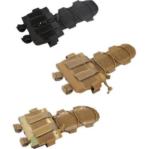 Tactical MK2 Helmet Battery Pack Helmet Counterweight Pack Helmet Accessory For Survival Airsoft Hunting