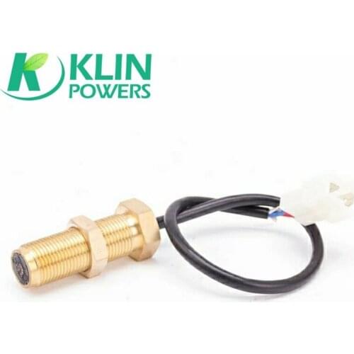 Universal Engine Magnetic Speed Sensor M18 Brass Transmition Diesel Generator Part Electronic Alarm Ohm Rpm Speed Pickup Sensor