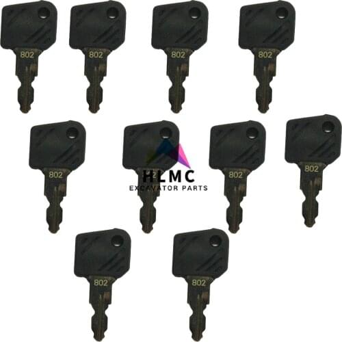 2PCS 0039730404 0039730403 ignition key 802 start key for Linde forklift parts