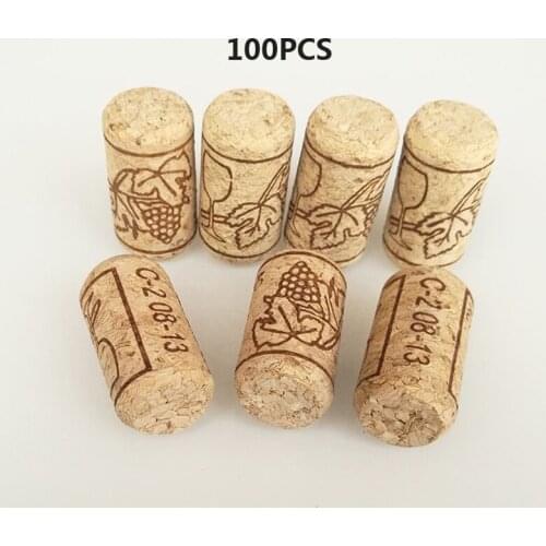 100pcs Wine Corks Stopper Wine Bottle Cover Reusable Wine Corks Sealing Wine Bottle Stopper For Bottles Bar Kitchen Accessories
