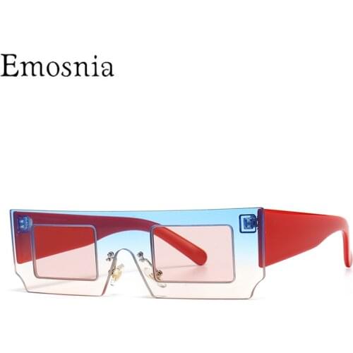 2021 Vintage Small Square Sunglasses Women Men Fashion Trendy Brand Design Sun Glasses For Female Wide Legs Eyewear UV400