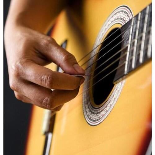 4 Pcs/Set Universal Guitar Picks Epoxy Resin Mold Guitar Plectrums Silicone Mould DIY Crafts Guitar Thumb Finger Picks Casting