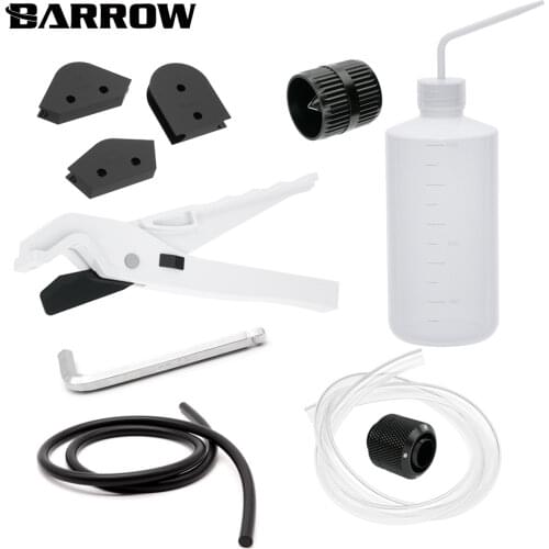 BARROW OD12/14/16mm Acrylic/PMMA/PETG Hard Tube Bending Mould Kit + Water Bottle + 24pin Power Starter Water Cooler System Tool