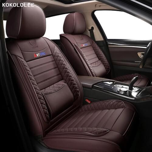 Kokololee car seat cover set for BMW e30 e34 e36 e39 e46 e60 e90 f10 f30 x3 x5 x6 x1 car seats Protector Automobiles Seat Covers