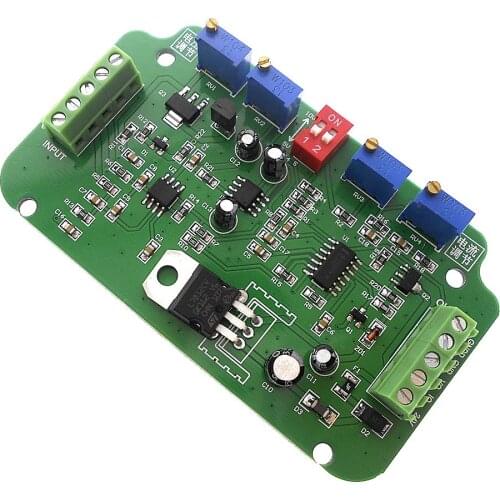 0-5V 0-10V 4-20MA Load Cell sensor Amplifier Weighing Transmitter voltage current converter Working voltage: DC 12-24V