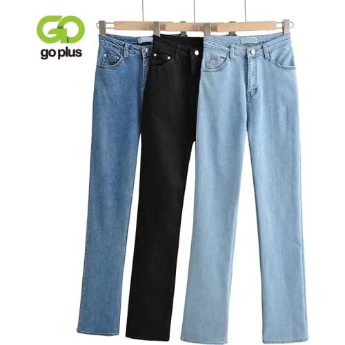 Женские джинсы клеш GOPLUS China At AliExpress