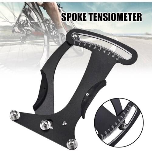 Bicycle Spokes Tension Meter Measuring Tool Aluminum Alloy CNC Wheel Repair Tool Road Bike Indicator Meter Tensiometer SAL99