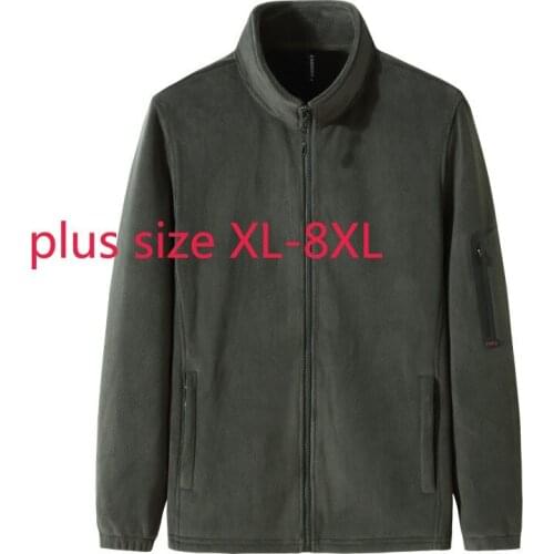 New Arrival Fashion Super Large Men Cardigan Warm Autumn And Winter Jackets Casual plus size XL 2XL 3XL 4XL 5XL 6XL 7XL 8XL