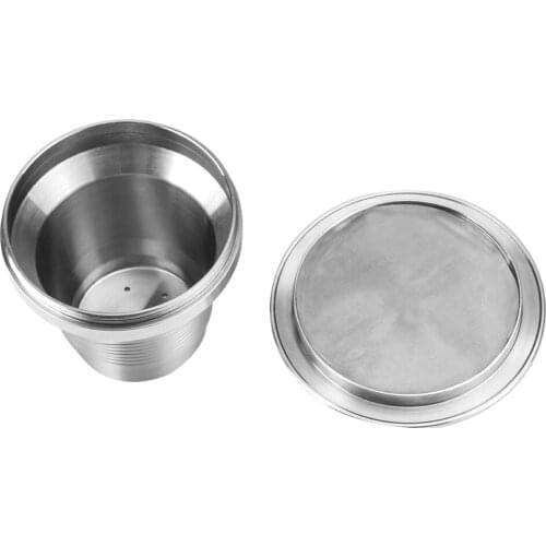 Coffee Capsules Reusable Pod Filter With Brush And Spoon Set For LOR Accessories