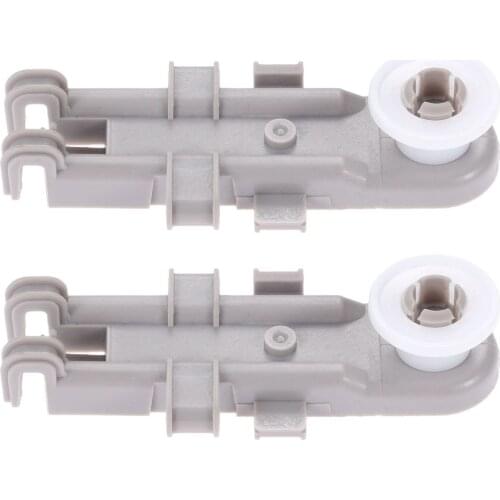 2Pcs 8268743 Upper Rack Wheel for Whirlpool Dishwasher