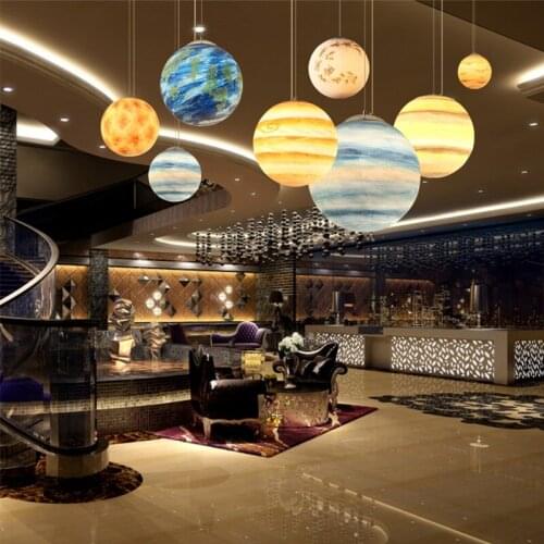 Creative Planet Decoration E27 Lighting fixture Residential / Commercial / School / Office / Art Room / Library Chandeliers