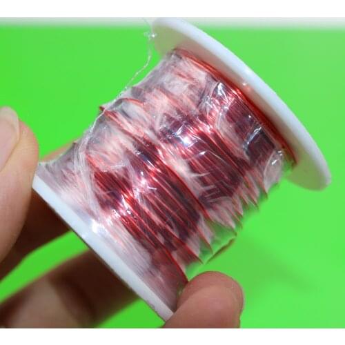 10m Magnet Wire 0.5mm Enameled Copper Wire Magnetic Coil Winding For Making Electromagnet Motor Model fio de cobre Copper Wire