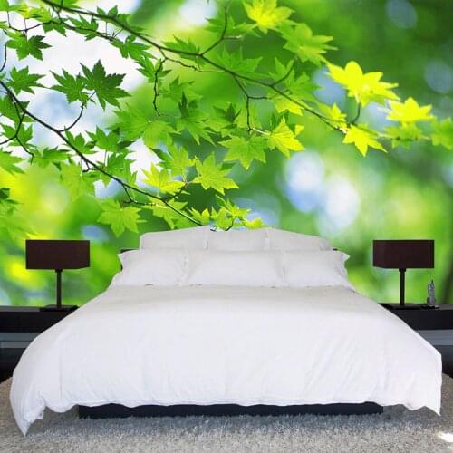 Window glass film frosted glass sticker opaque bathroom glass stickers green leaf glass door stickers