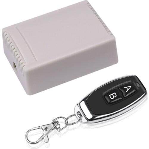 433 MHz Wireless Universal Remote Control Switch DC 12V 24V 2CH rf Relay Receiver And Transmitter For Car Garage Gate Controller