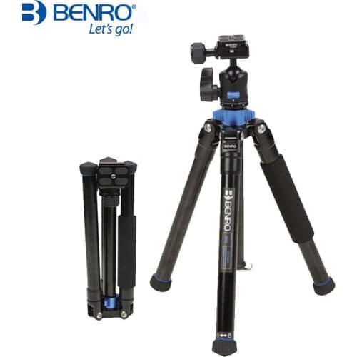 Benro IS05 Tripod Reflexed Monopod Selfie Stick Mini Portable Tripods For Camera With H00S Ball Head 5 Section