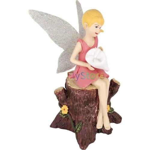 Dental handmade resin art dental clinic decorative items dentist school creative gift angel artwork