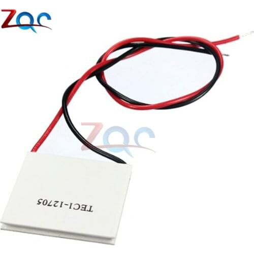 TEC1-12705 Heatsink Thermoelectric Cooler Cooling Peltier Plate Peltier 12705 12V 5A Cells TEC12705 Peltier Elemente Module