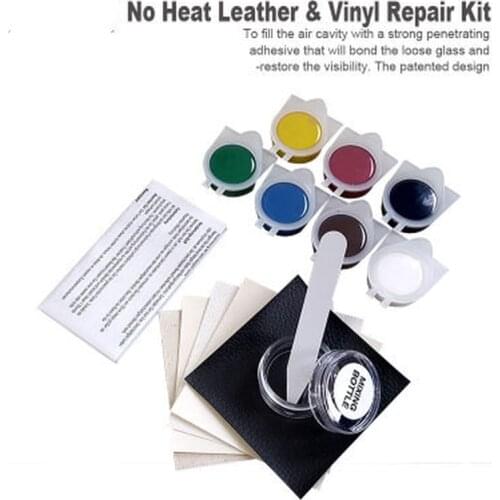 Liquid Skin Leather Auto Car Seat Sofa Coats Holes Scratch Cracks Rips No Heat Liquid Leather Vinyl Repair Kit Repair Tool