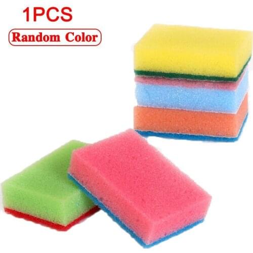1pcs Dishwashing Sponge Emery Clean Rub Pot Rust Focal Stains Sponge Removing Kit Cleaning Sponge Brush Kitchen Accessories