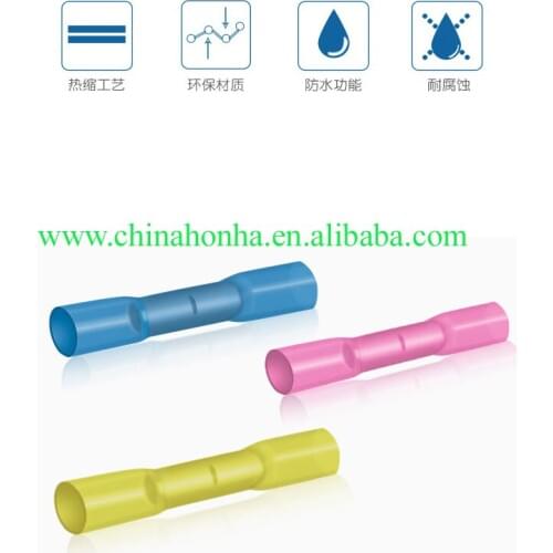 100pcs Cable Sleeve Mixed Heat Shrink Tube Wire Cable Connectors Electrical Crimp Terminal Insulated Wire Connector