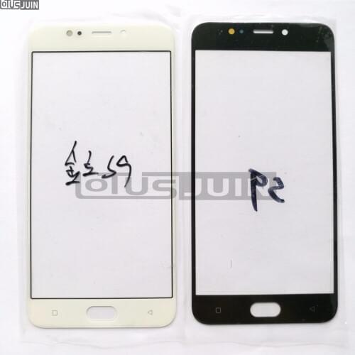 100pcs Outer LCD Front Screen Glass Lens Cover Replacement Parts for Gionee S9