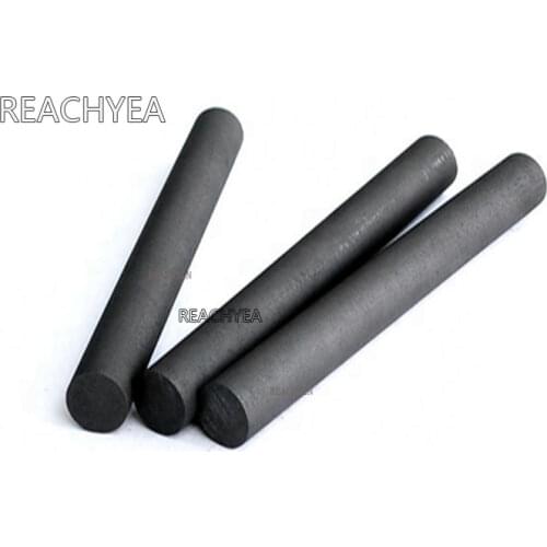 5pcs/lot 99.99% Carbon Rods 3-18mm x 150mm Graphite bar Graphite Electrode Cylinder Corrosion resistance Conductive teaching