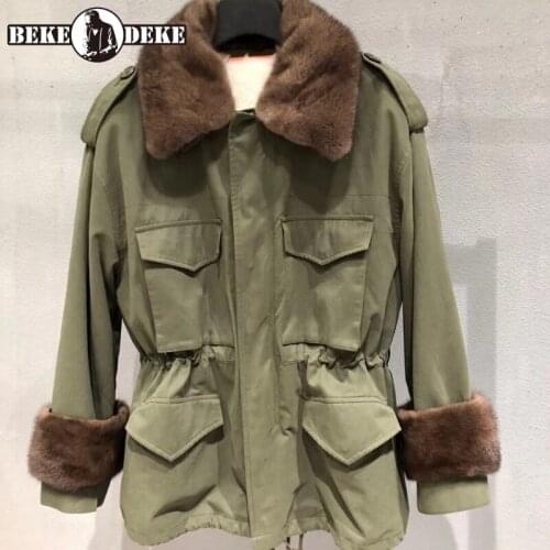 BEKEDEKE Natural Fur Coats