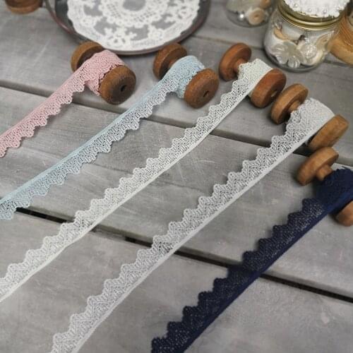 10M Elastic Lace Fabric Green Pink Blue Pink Navy Blue Laces Fabric Trimming DIY Crafts Material for Bra Underwear Accessory