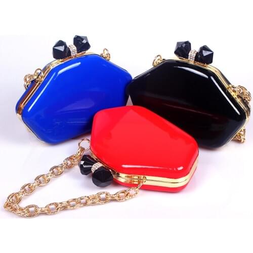 HOT SALE!2016 Women Messenger Bags Fashion Mini Bag With Diamond Shell Shape Bag Women Shoulder Bags Cluth free shipping