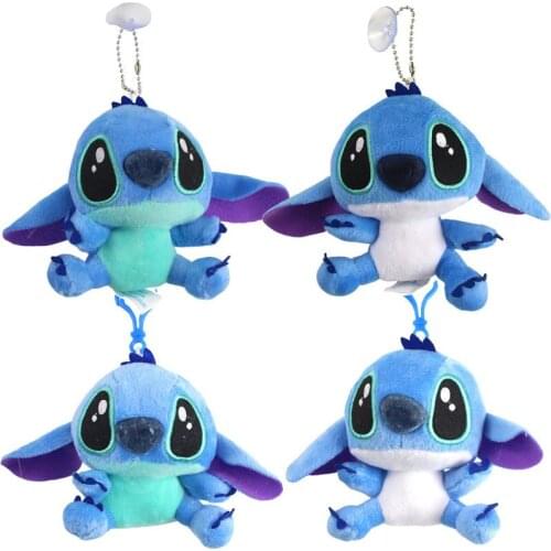Small Stitch Doll Cute Plush Small Pendant Ragdoll Bag Ornament Keychain Childrens Toy Kawaii Birthday Christmas Gift