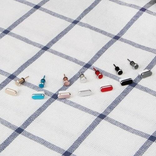 2021 New Anti Dust Plug Set USB Type-C Port 3.5mm Earphones Jack Plug for huawei P10