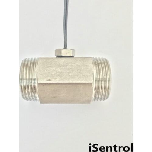 Sample 32cm BSP3/4" Nipple NTC50K Temperature Sensor 2 Wire with M8 Probe and with SUS304 Male Thread iSentrol Electronics