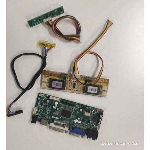 For LM201WE3-TLL2/TLF5/TLF6 controller board panel 30pin LG LCD DIY VGA LVDS LED HDMI kit DVI M.NT68676 1680*1050 20.1" screen