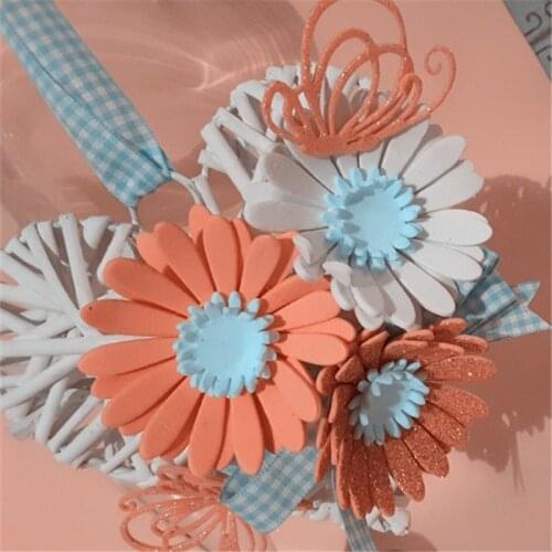 Craft Dies Flower Decor Metal Cutting Dies Scrapbooking stamps embossing paper Cards border template punch Stencils DIY