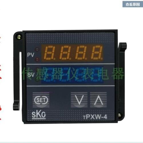 SKG TPXW4 cabinet-mounted washing, printing and dyeing equipment guide rail surface mount PT100 temperature control instrument T