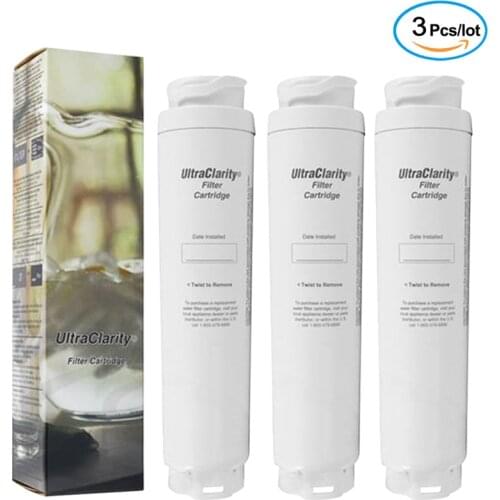 Replacement Bosch 644845 9000194412 ultra-clean refrigerator water filter, 3 pieces