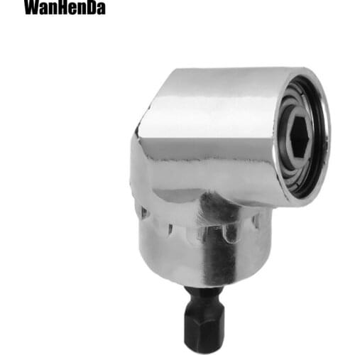 Degree Right Angle Driver Angle Extension Power Screwdriver Drill Attachment 1/4inch Hex Bit Socket Holder Adapter Drill Bit