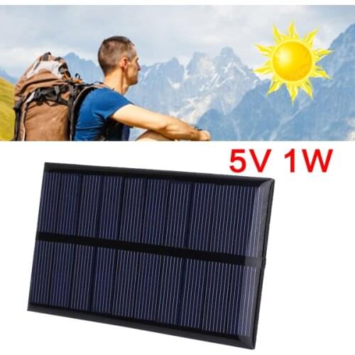 0.15W/0.25W/1W 5V Mini Solar Panel Cell Charger Polycrystalline Portable DIY Battery Cells Charger Module for Phones Outdoors