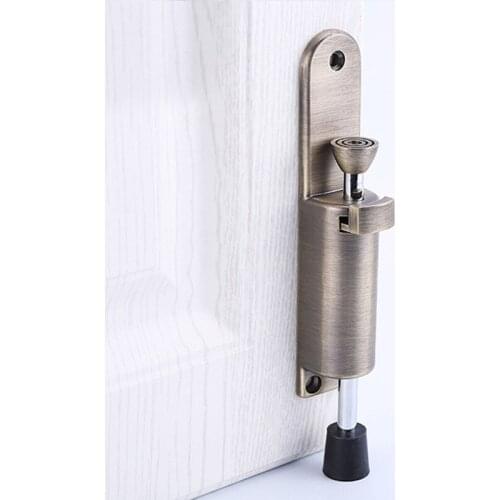 1PC Household Hardware Door Stoper Stay Kick Down Foot Operated Holder Door Bearable Anti-slip Rubber Head