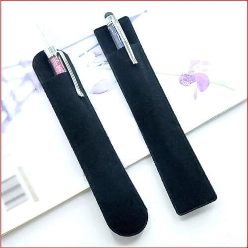 100pcs/lot) velvet pen bags wholesale