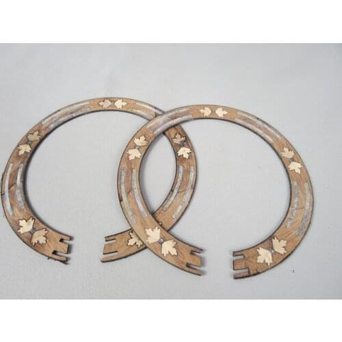 2PCS NEW ACOUSTIC GUITAR WOOD INLAY ROSETTE YK28