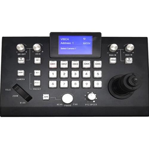 2020 excellent Newest super high quality NDI ptz controller for live events broadcasting