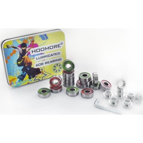 608 bearing for inline skates roller skating shoes skateboard drift board with iron box free shipping