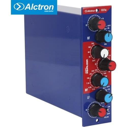 Alctron EQ73a 500 Series High Quality Equalizer Microphone/ Instrument Preamplifier For Recording And Stage Performance
