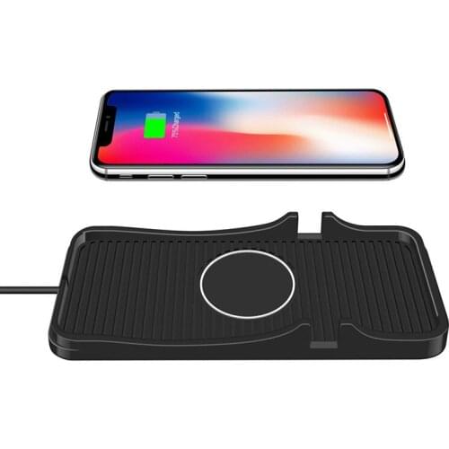 Car Wireless Charger Skidproof Silicone Mat Phone Charge Pad Fast Charging Car Styling