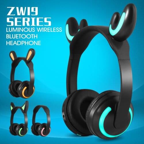 Headphones Bluetooth Headset Earphone Wireless Headphones Stereo Sport Earphone Microphone Headset Handfree Childrens gifts