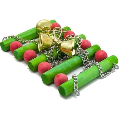 Dorakitten 1pc Bird Chew Toy Parrot Parakeet Budgie Cockatiel Cage Hammock Swing Toy Hanging Toys Accessories Pet Supplies